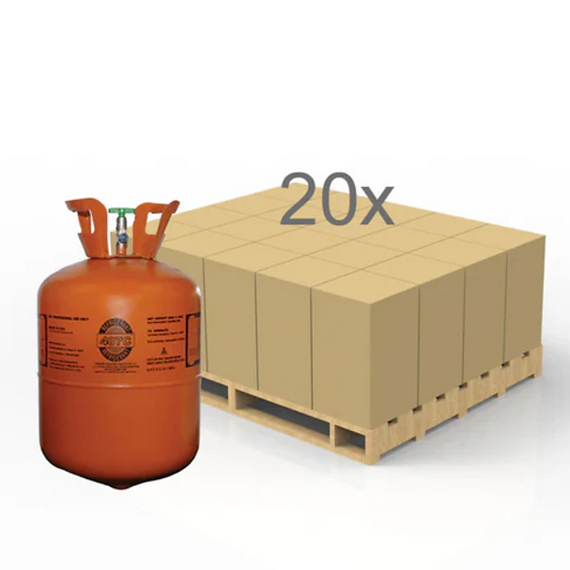 R-407C Refrigerant – 25 lb Sealed High-Performance Cylinder