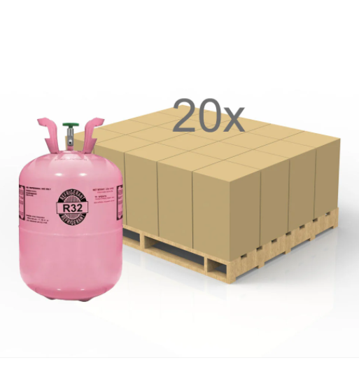 R-32 Refrigerant – 20 lb Sealed High-Performance Cylinder