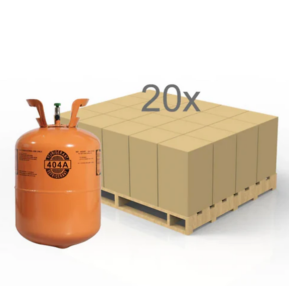 R-404A Refrigerant – 24 lb Sealed High-Performance Cylinder