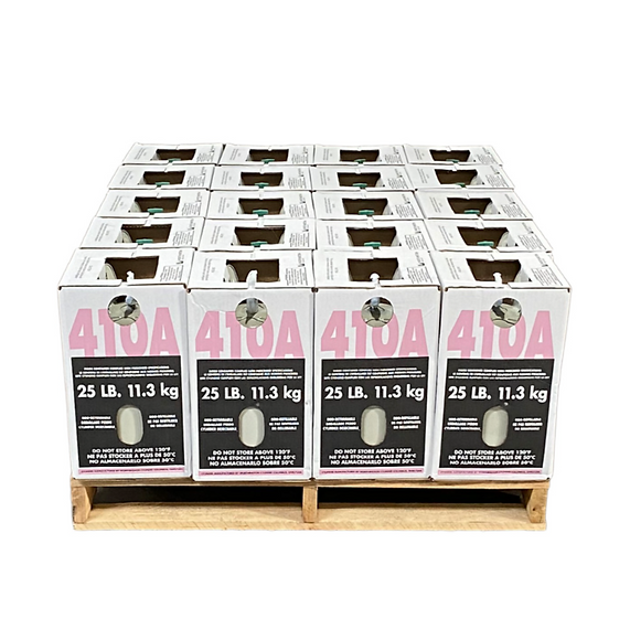 R-410A Refrigerant – 25 lb Sealed High-Performance Cylinder