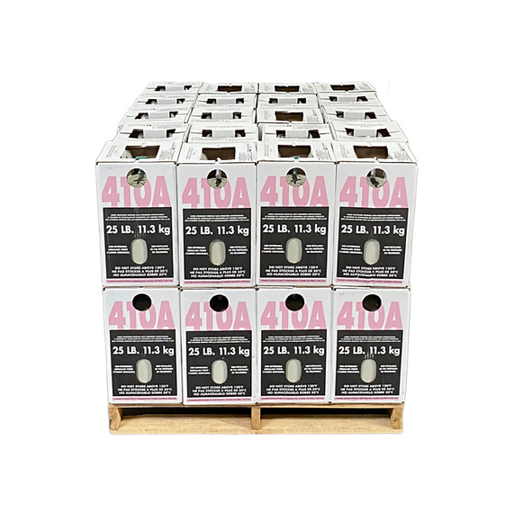 R-410A Refrigerant – 25 lb Sealed High-Performance Cylinder